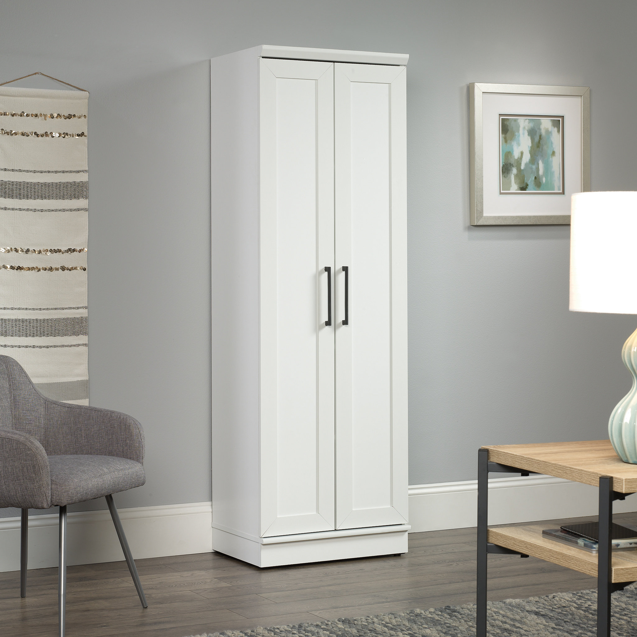 Winston Porter Carnesha 4 - Shelf Storage Cabinet & Reviews